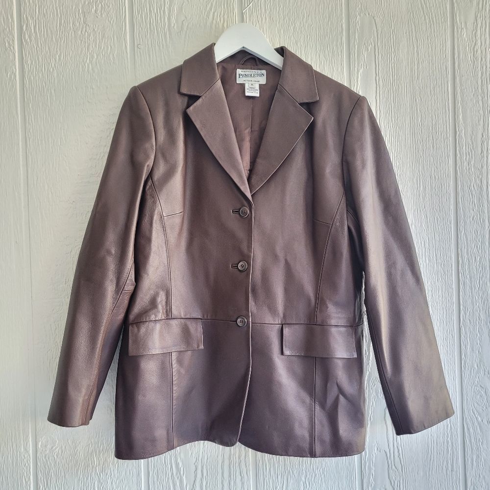 Pendleton Brownleather Jacket
